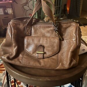Fossil leather Satchel